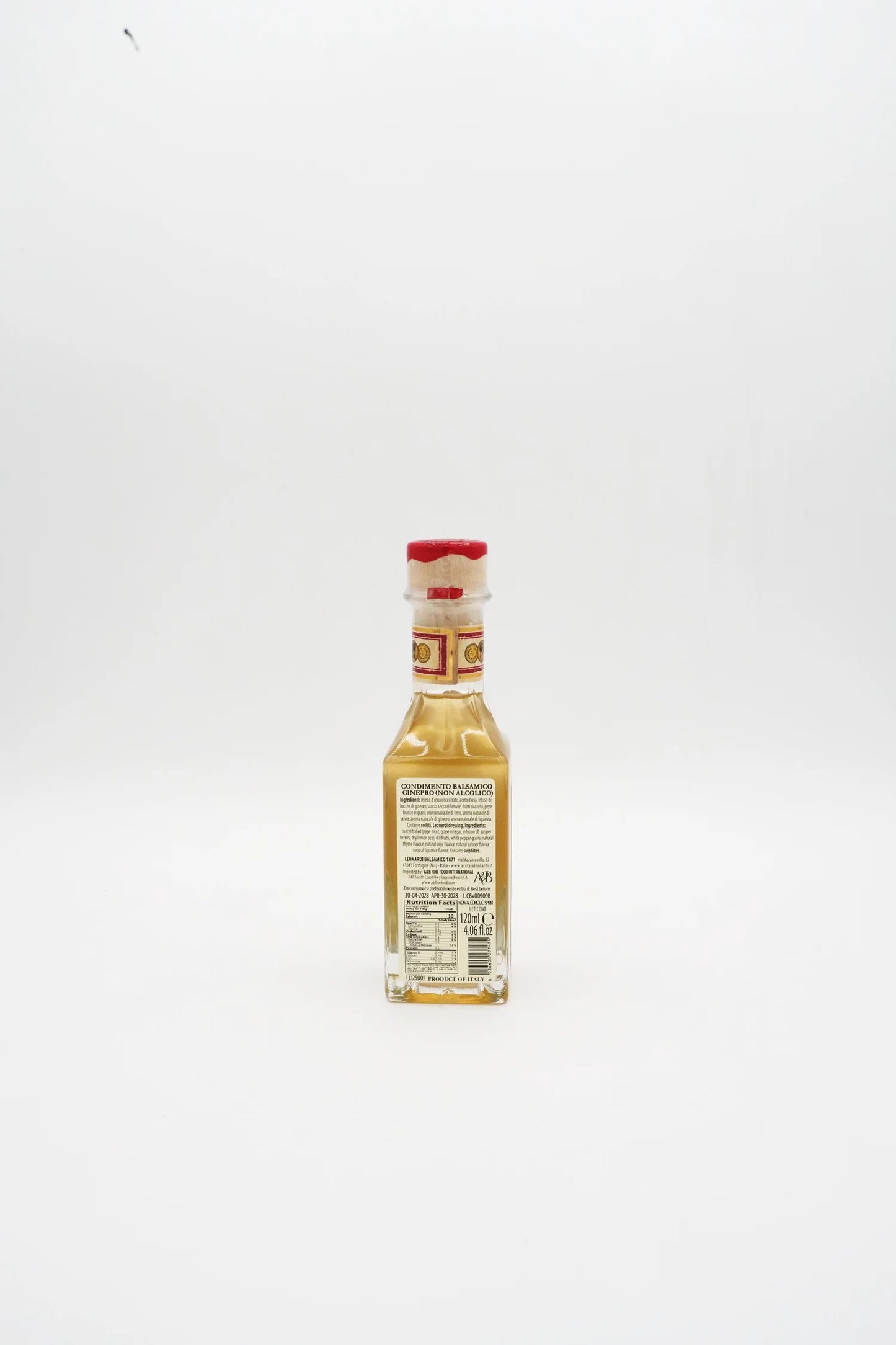Leonardi Spiced White Balsamic Gin (Non Alcoholic Spirit)