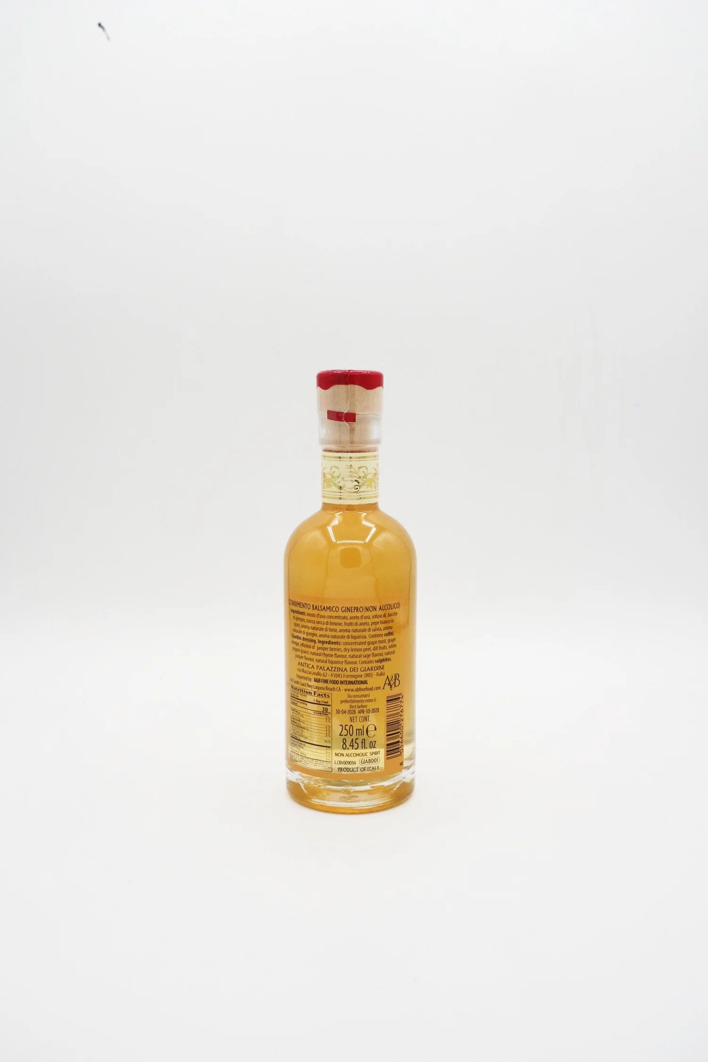 Giardini Spiced White Balsamic Gin (Non Alcoholic Spirit)