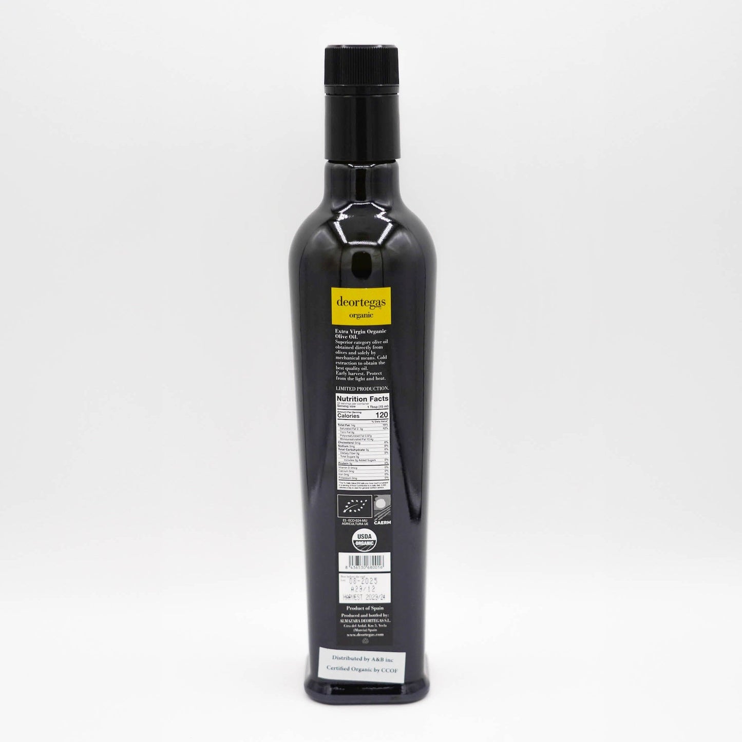 Arbequina 500ml Organic Extra Virgin Olive Oil